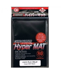 Kmc standard sleeves - hyper matt black (80)