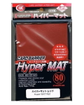 Kmc standard sleeves - hyper matt red (80)