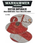 SECTOR IMPERIALIS: 60 & 75/90MM OVAL BASES?