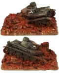 German Wrecked Panzer IV D (Battle of France) Objective Marker?