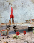 FALLOUT RED ROCKET SCENIC SET