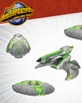 Saucers, Power Pods & Hunter Monsterpocalypse Martian Menace Units