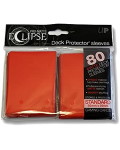 Protector pro-matte standard sleeves red 80