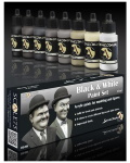 BLACK and WHITE Paint set