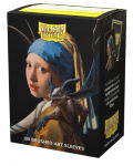 Dragon Shield Brushed Art Girl with a Pearl Earring
