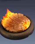Base inserts - flame base and accessories