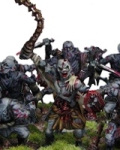 Undead ghoul regiment with metal ghast