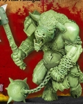 Minotaur lord with 2 weapons?