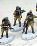 Red guards assault squad