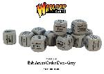 Bolt action orders dice packs - grey