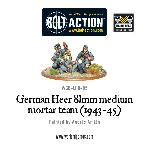 German heer 81mm medium mortar team (1943-45)