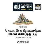German heer 81mm medium mortar team (1943-45)