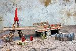 FALLOUT RED ROCKET SCENIC SET