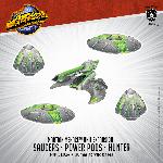 Saucers, Power Pods & Hunter Monsterpocalypse Martian Menace Units