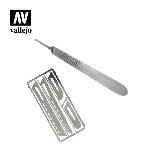 Modeling Saw Set with 4 Scalpels