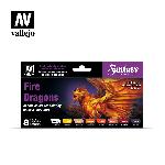Game Color - Fire Dragons by Angel Gira