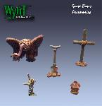 Base inserts - graveyard - accessories