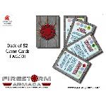 Deck of 52 firestorm armada game cards