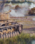 Plastic panzer iv ausf. f1/g/h medium tank