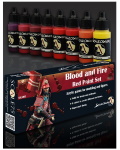 BLOOD and FIRE Red Paint Set?