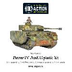 Plastic panzer iv ausf. f1/g/h medium tank