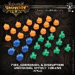 Universal Effect Tokens MKIII: Fire, Corrosion, Disruption
