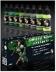 COLORS of NATURE Green Paint Set