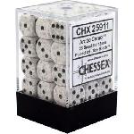 Chessex Speckled 12mm d6 Dice Blocks with Pips  - Arctic Camo