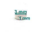 Magnesik - �rednica 3 mm, grubo�� 1 mm