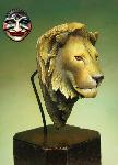 Lion bust