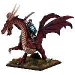 Elf lord teradian on battle dragon