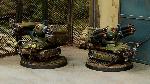 Traktor muls, regiment of artillery and support